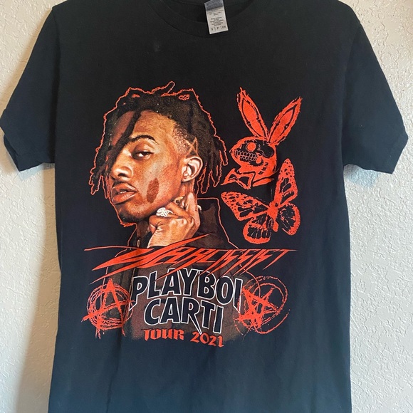 Playboi Carti Tour Tshirt - Picture 1 of 3